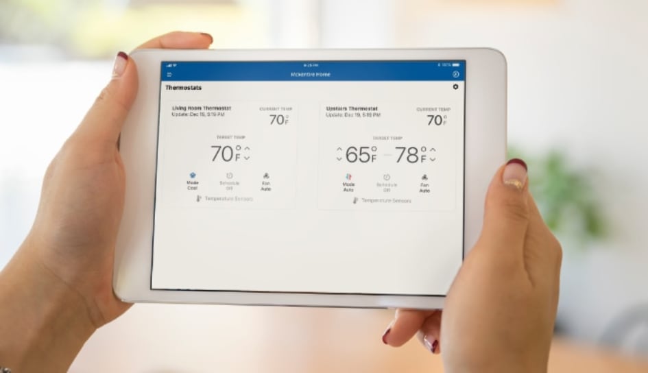 Thermostat control in Baltimore